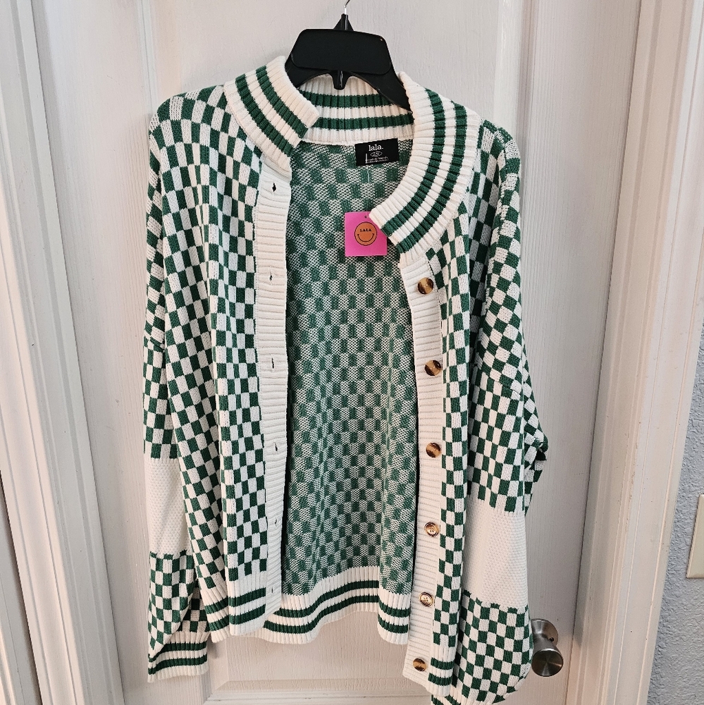 Lala Granpa Cardi Nwt S/m